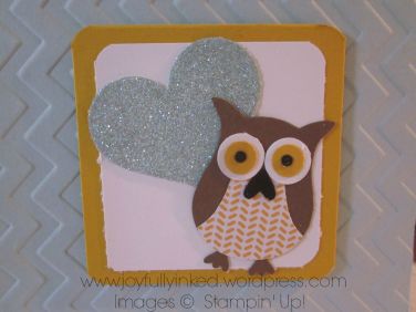 Owl Card Close Up