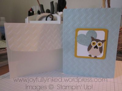 Owl Card with Envelope
